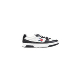 Tommy Hilfiger Herren Sneaker in Weiß-Schwarz aus Leder